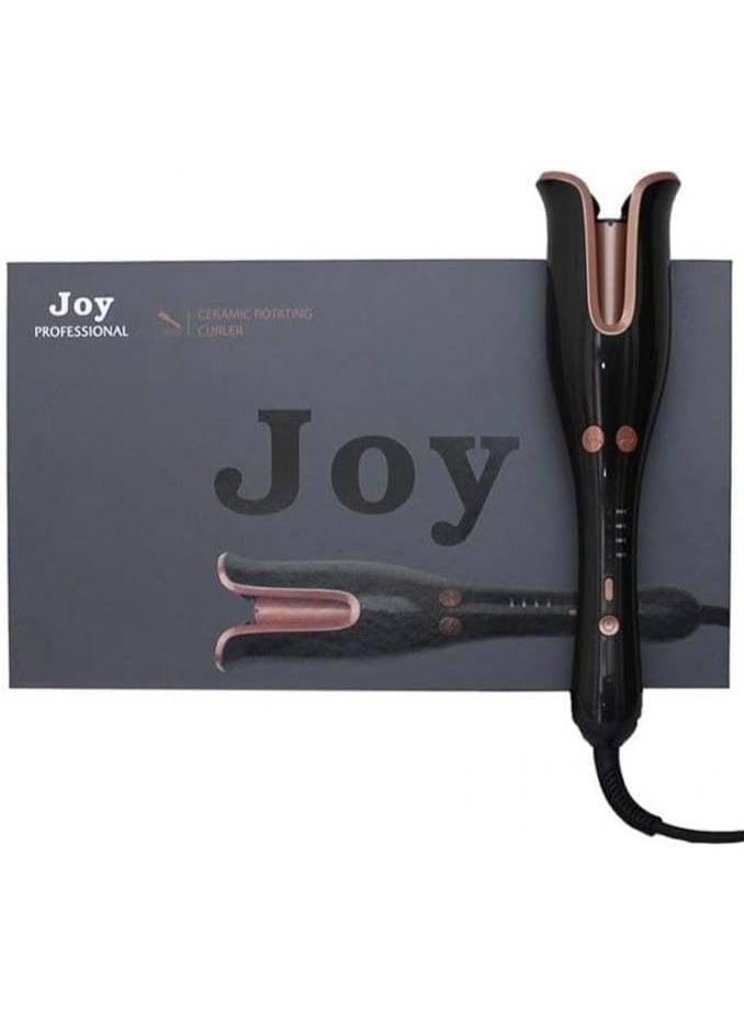 JOY Automatic Ceramic Hair Curler – Professional Auto Rotating Curling Iron with Adjustable Temperature, Smart Alerts, Auto Shut-Off & Ceramic Air Spin Barrel – Fast Styling, Travel-Friendly Design - Image 1