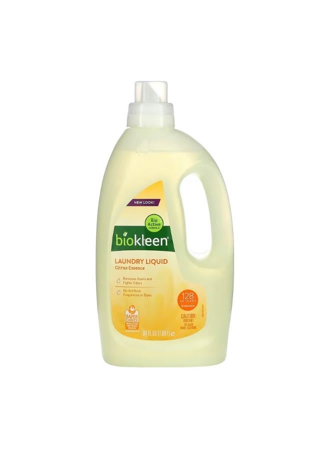 Biokleen Laundry Liquid Citrus Essence 64 fl oz 1.89 L - Image 1