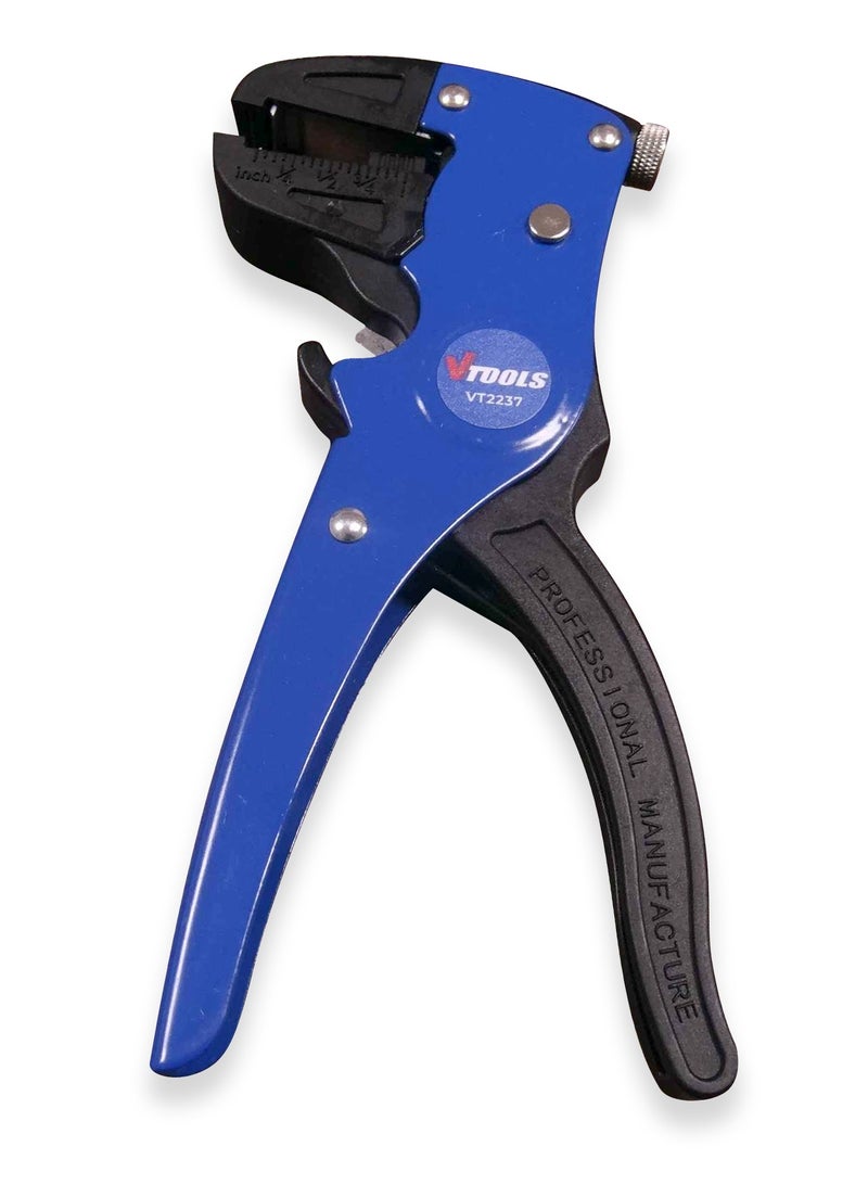 VTOOLS 6.5 Inch Wire Stripper Cutter High Quality Steel With Comfortable Handle Cutting Pliers Tool for Wire Stripping Cutting and Crimping - Image 1