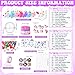 JellyArch 95 Pcs Unicorn Party Favor Bags Mini Unicorns Plush Stuffed Animals Bulk Unicorn Birthday Party Favors Keychain Gift Box Bracelet Sticker Signet Ring Goodie Bag Girly Filler Carnival Prize - Image 4