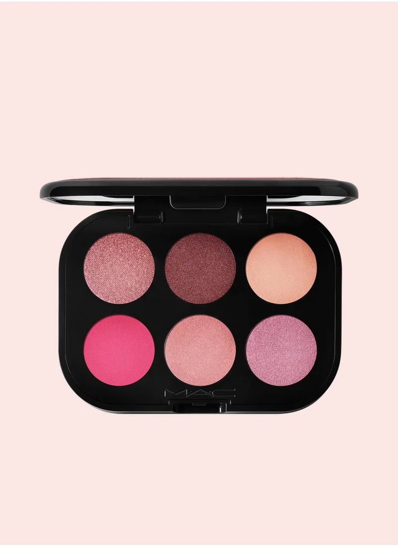 MAC Cosmetics Connect In Colour Eye Shadow Palette x6 - Rose Lens