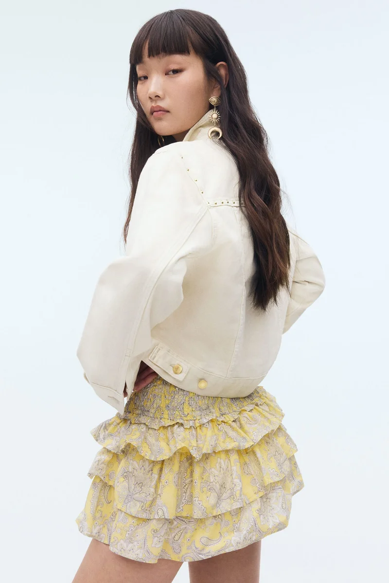 اتش اند ام جاكيت دنيم