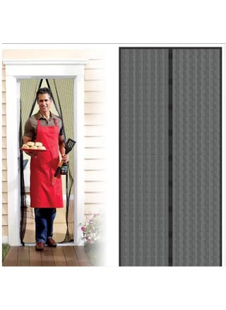 Magnetic Mesh Screen Door Curtains with Automatic Close 100 x 210cm - pzsku/Z3C8096CEFAA5C6B55778Z/45/_/1726018744/5e542571-6c6d-47d6-a2c2-88b98f8f469d