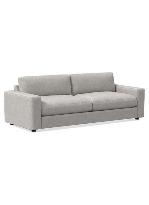Modern American sofa with comfortable foam and a high-softness drawer. The sofa can seat 2 people.