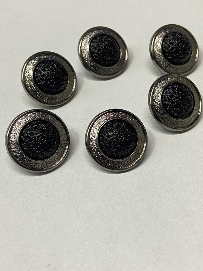 Karan Tuhafiye Karan Haberdashery Cardigan and Vest Button - Plastic Silver and Frame 6-1.7 cm - Image 2