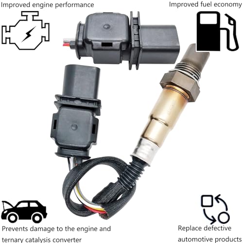 Dropwater Upstream Upper Oxygen O2 Sensor Compatible with Ford Focus Edge Flex Taurus F-350 Super Duty Mustang Transit-150 Transit-250 Transit-350,Replaces#234-5097 75-4511 - Image 4