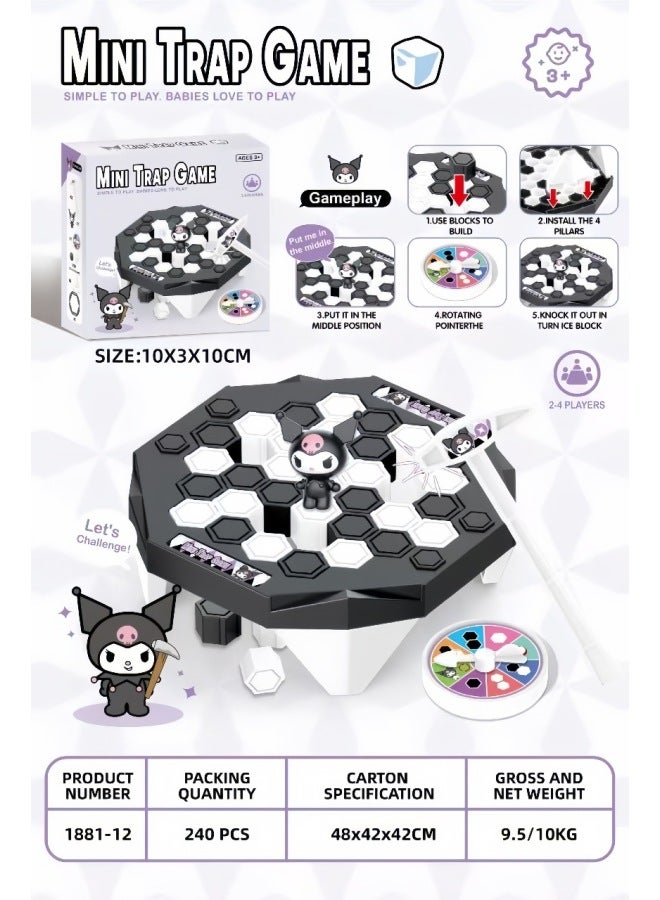 Mini Icebreaker Kulo Cinnamomi Chicken Penguin Beat Ice Cube Table Game Cross Border Children Educational Toy Gift