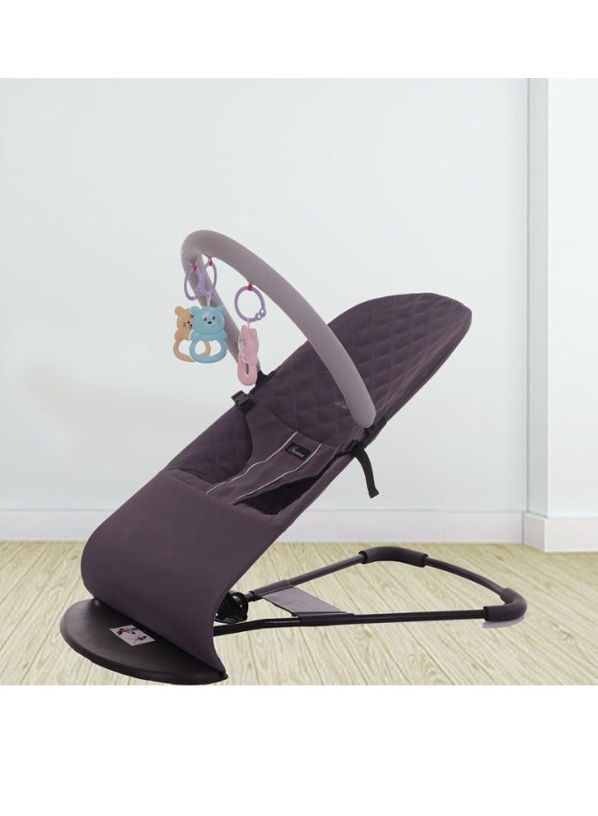 جونيوك المحمولة حديثي الولادة الطفل التوازن كرسي الروك مع 3 نقطة تسخير - Image 1