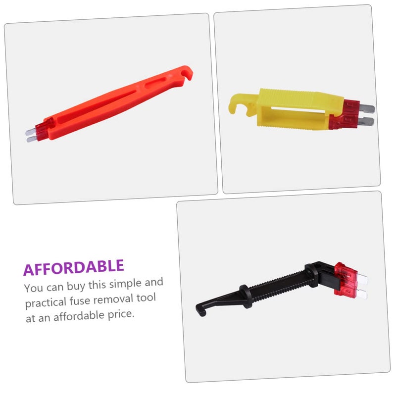 8pcs Durable Fuse Puller Tool Set for Easy Car Fuse Removal and Replacement Compact Convenient - Image 4