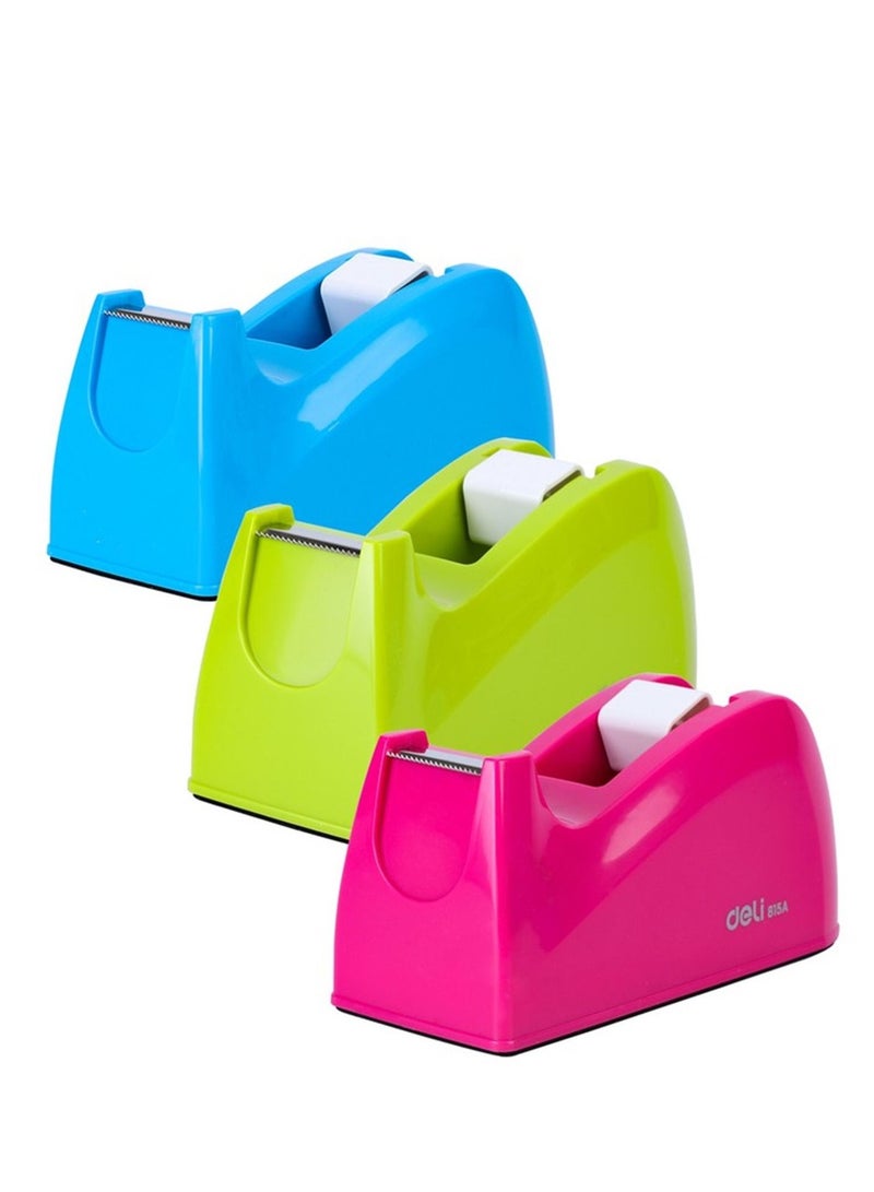 Deli 3-Piece Tape Dispenser With 16 Piece Stationery Tape - Image 2