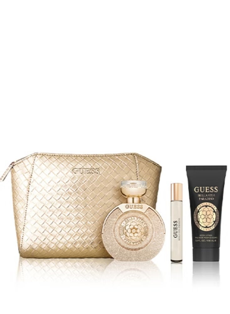 جس طقم عطر جيس بيلا فيتا باراديسو ومن فيم او دو بارفيوم 100 مل - Image 2