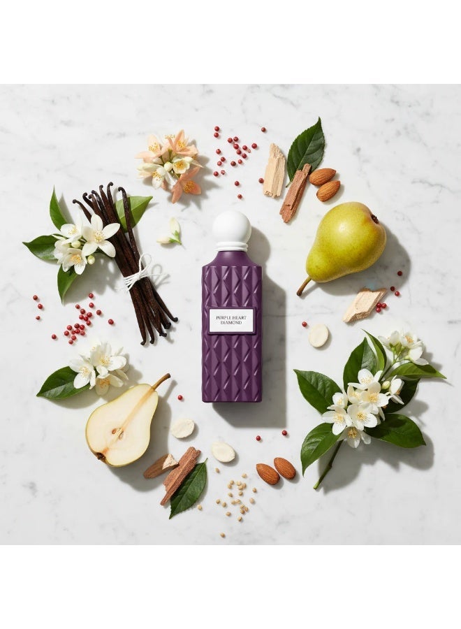 IBRAQ Purple Heart Diamond Eau de Perfume 150ml - Image 4