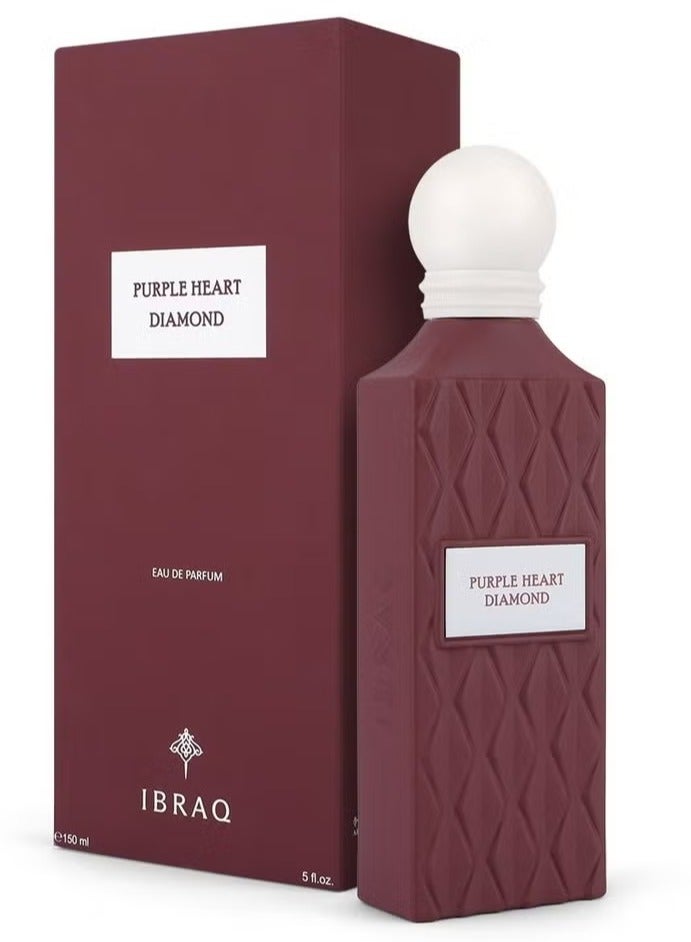 IBRAQ Purple Heart Diamond Eau de Perfume 150ml - Image 1