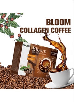 NUGEN "Bloom Collagen Coffee｜Glutathione Detox & Fat-Burning collagen｜Smart Slimming Solution with 3 Global Certifications"  - Image 1