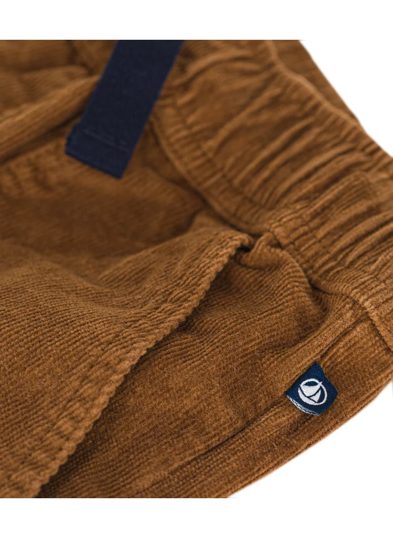 Petit Bateau Boys' straight-fit corduroy trousers