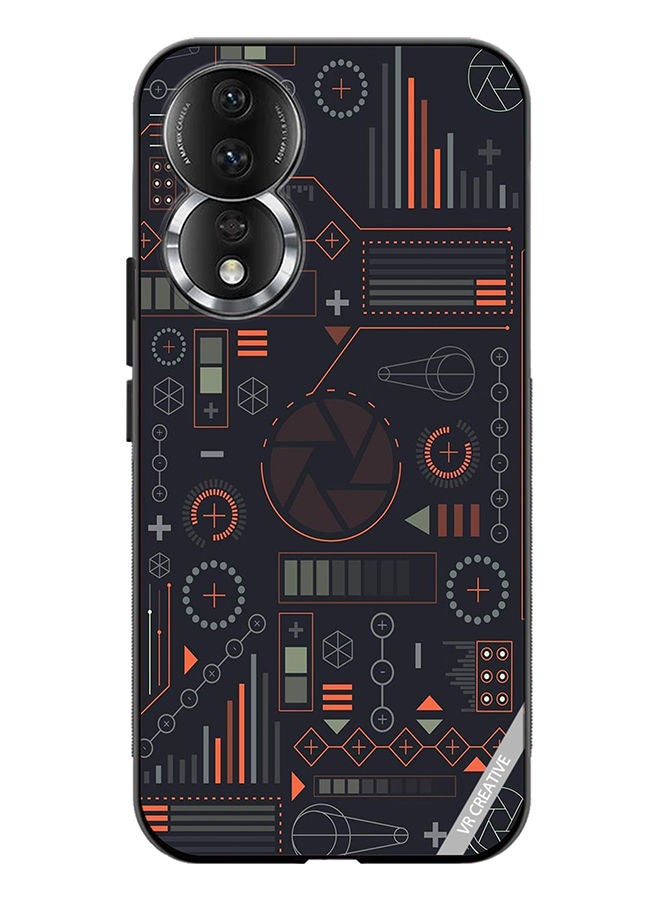 VR CREATIVE Protective Case Cover For Honor 80 Multicolour Design - Image 1