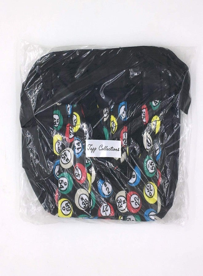 Tapp Collections Bingo Dauber 6 Pockets Tote Bag - Space Ball Design/Green - Image 4