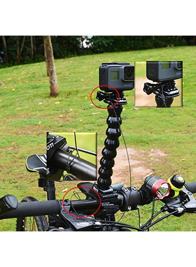 SIOTI Steel Tether Lanyard with 5PCS 12Inch for GoPro Hero 6/5/4/3+/3/2/1/Session,Action Camera and Other Applicable Equipment(12in) - Image 5