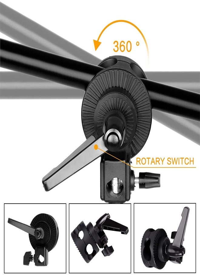 PADOM - Padom Softbox Photography Lighting Kit Studio Equipment, 2800-5700K 150W Bi-color Temperature Bulb with Remote, Light Stand, Boom Arm softbox for Portrait Product Shooting (Boom arm) - Image 1