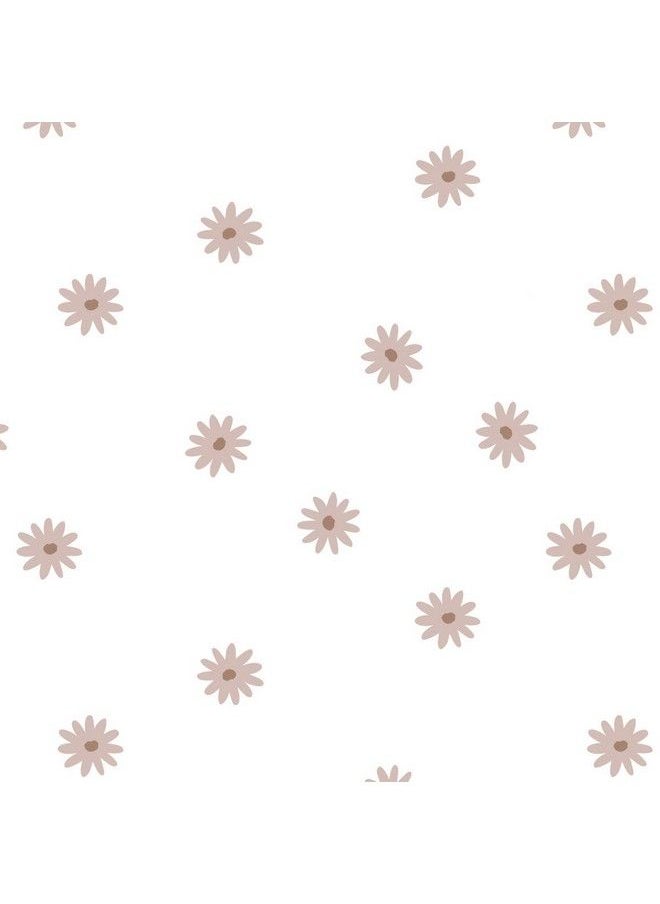 lulujo Soft Cotton Baby Change Pad Cover (Daisies)  - Image 4