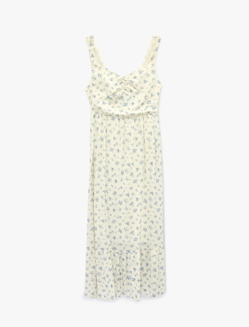 كوتون Teenage Woven Drees Dress