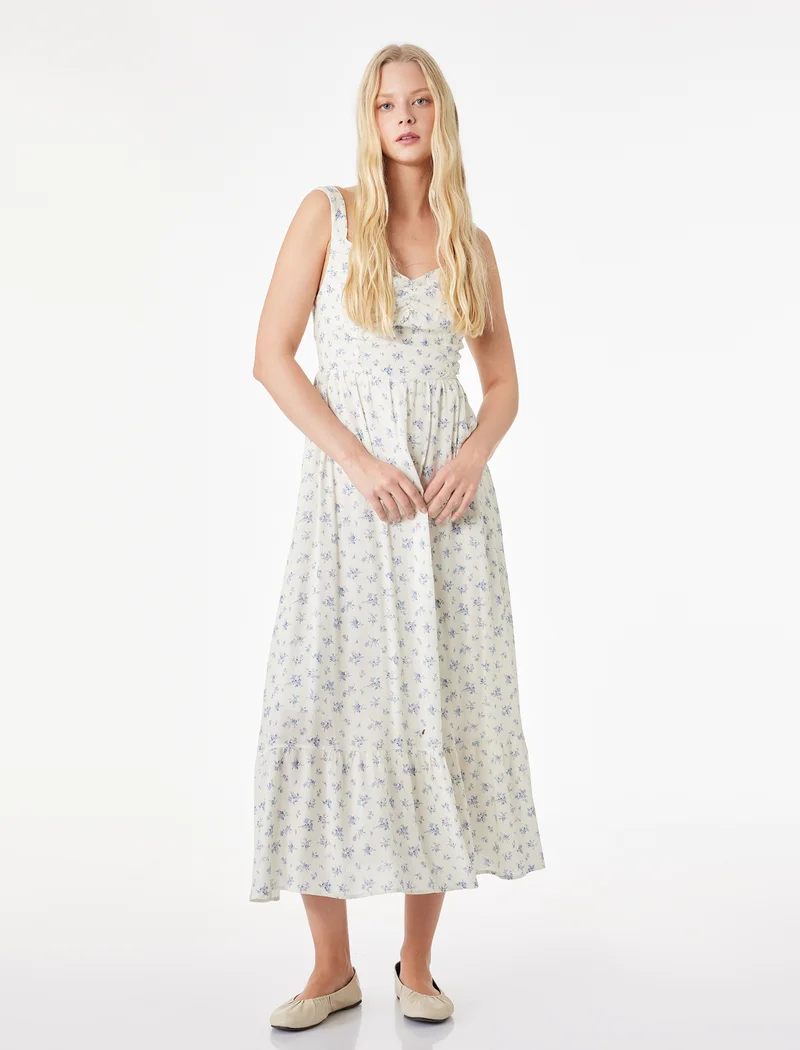 كوتون Teenage Woven Drees Dress