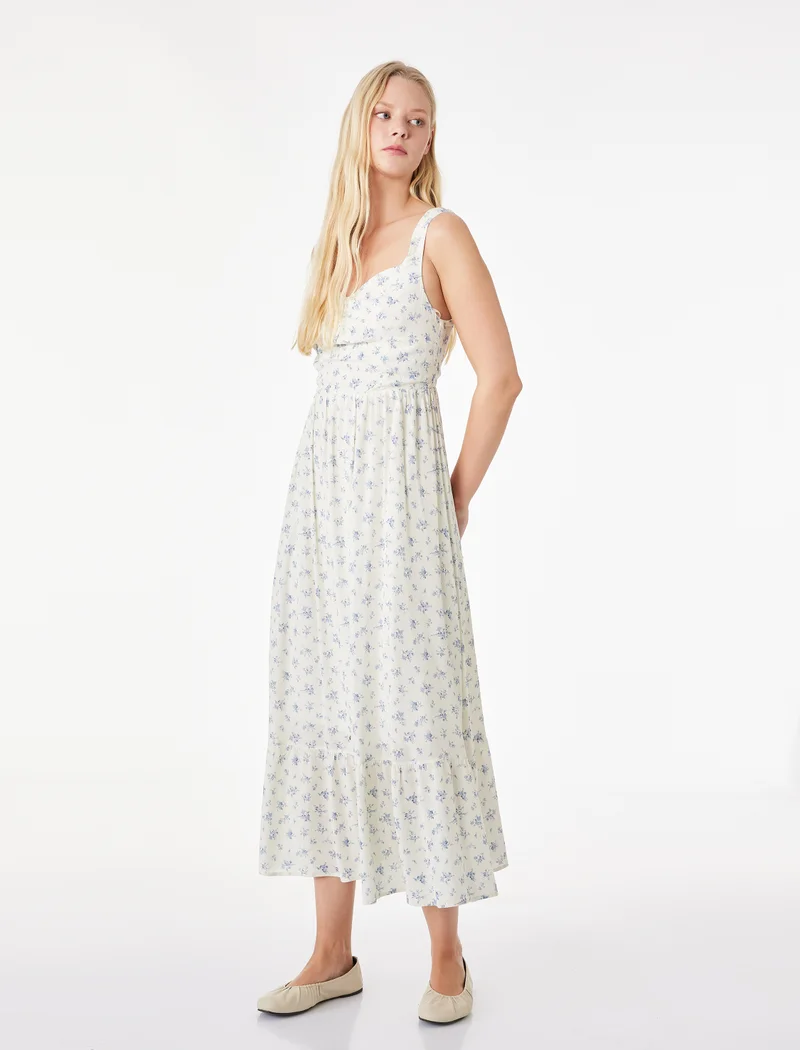 كوتون Teenage Woven Drees Dress