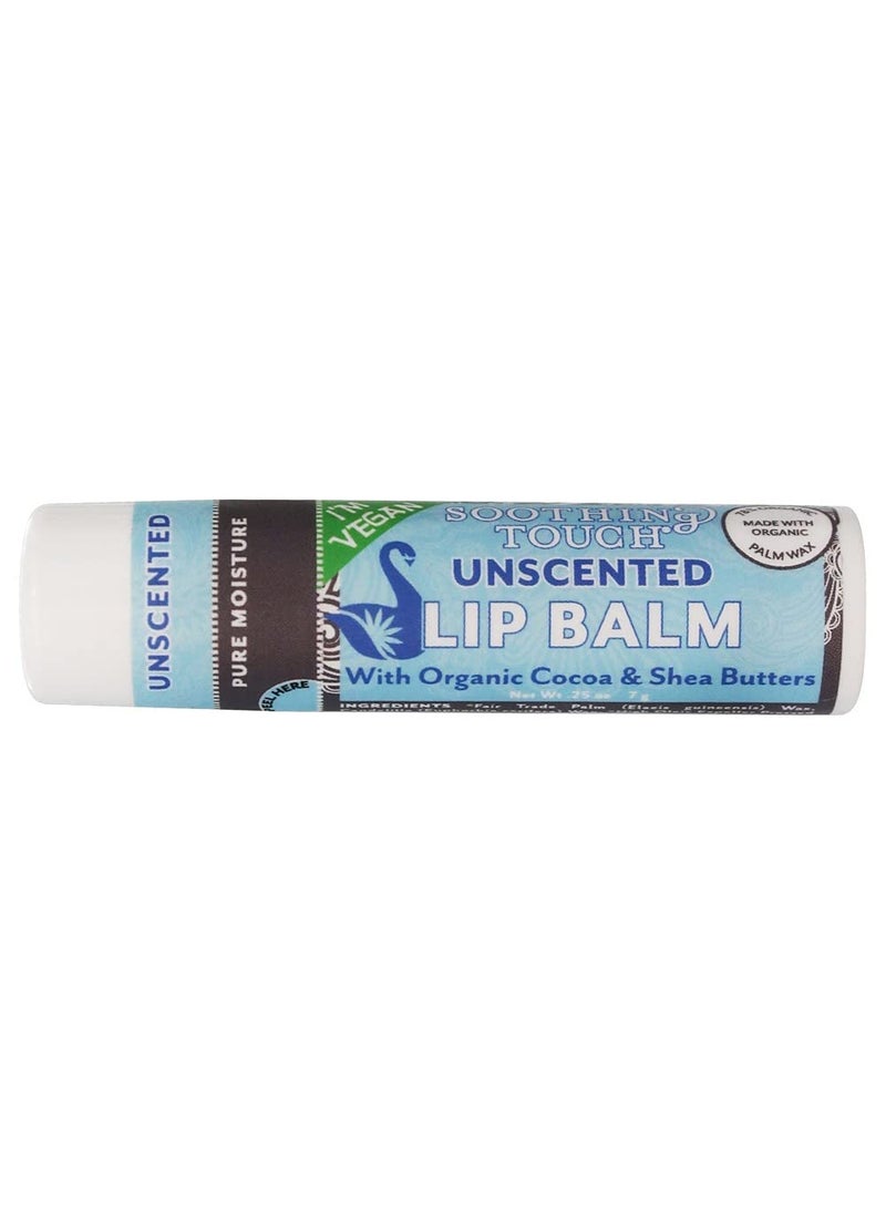 Soothing Touch Soothing Touch  Vegan Lip Balm Unflavored  025 oz 