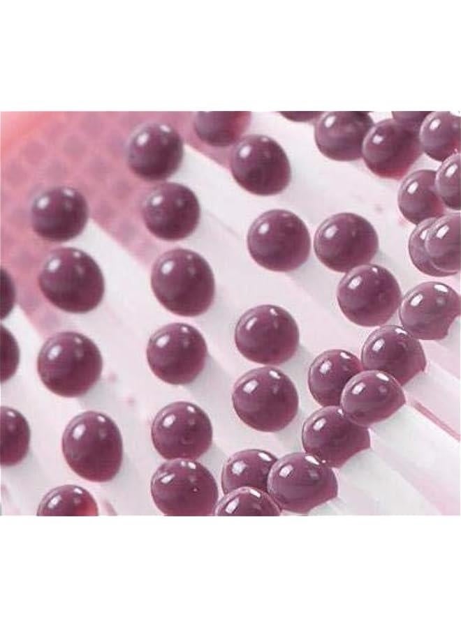 1 Piece Circular Folding Comb Mirror Hair Comb Massage Small Air Cushion Mirror Comb Plastic Air Bag Comb Portable Pink Comb  - Image 4