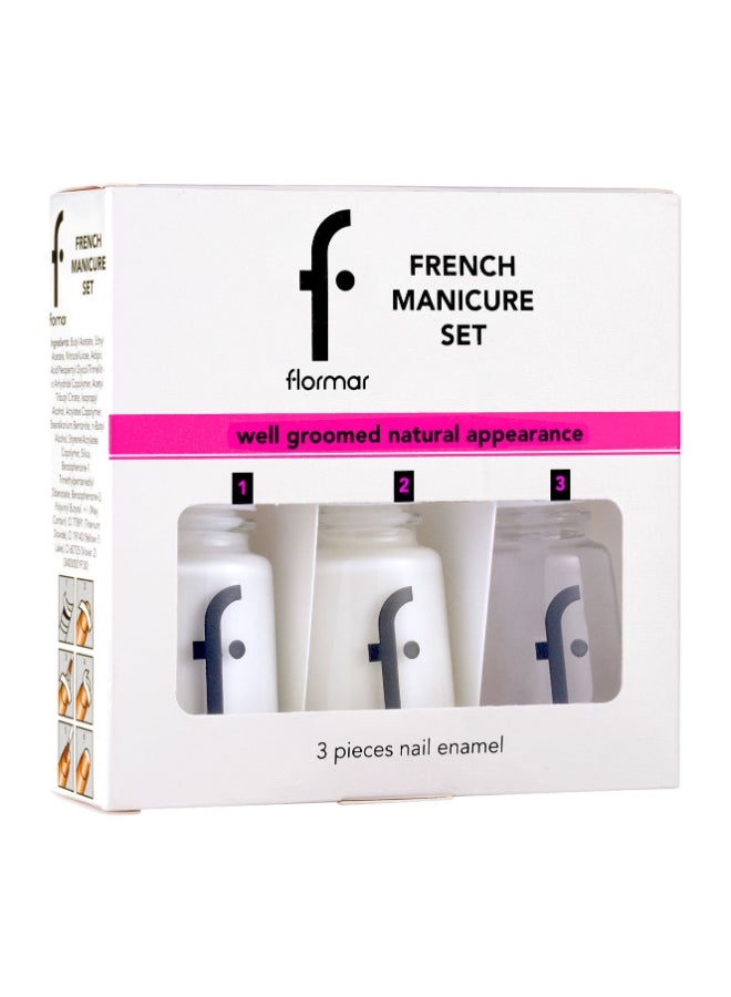 flormar French Manicure Set - 319 White - Image 1