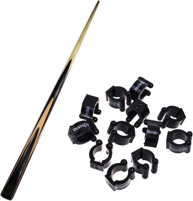 COSMOS Billiards Snooker Cue Locating Clip Holder for Pool Cue Racks, 12 Pieces - Image 3