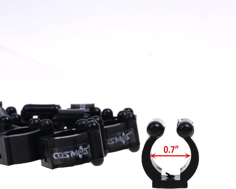 COSMOS Billiards Snooker Cue Locating Clip Holder for Pool Cue Racks, 12 Pieces - Image 2
