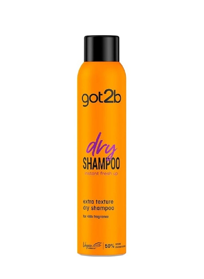 Schwarzkopf GOT2B Fresh It Up Dry Shampoo Lush Floral 200 ml - Image 1