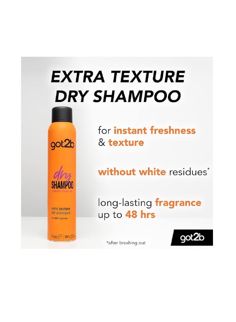 Schwarzkopf GOT2B Fresh It Up Dry Shampoo Lush Floral 200 ml - Image 3