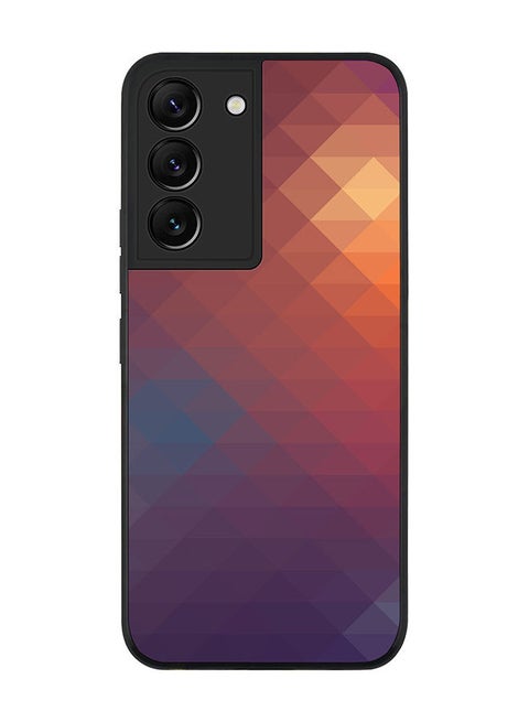 Rugged Black edge case for Samsung Galaxy S22 Plus 5G Slim fit Soft Case Flexible Rubber Edges Anti Drop TPU Gel Thin Cover - Copper Prism