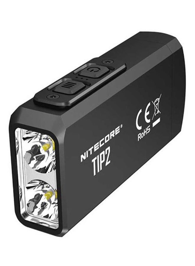 Compact USB Rechargeable Keychain Light 15 x 8cm - Image 1