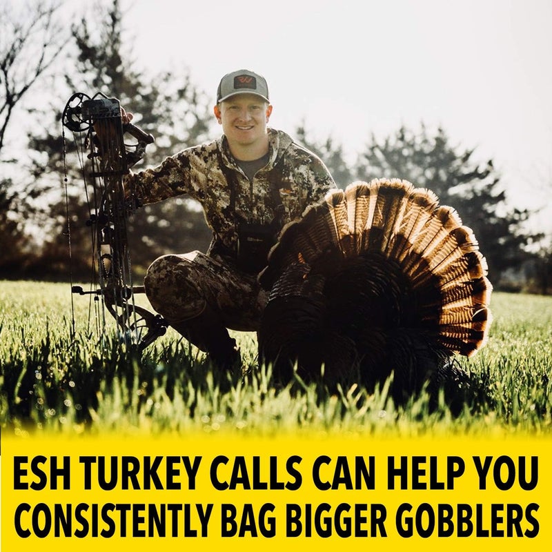 ESH Store Turkey Mouth Calls – Realistic Diaphragm Turkey Calls for Hunting – Easy-Blow, High-Volume Calls for Beginners & Pros - Image 3