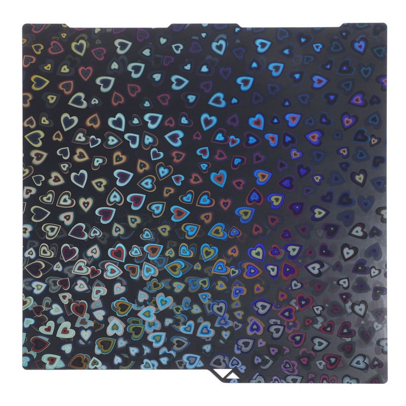 3D Printer Build Plate 2-Sided PEH Effect Sheet - Easy Disassembly Long Lasting Textured Print Surface for Kobra 3 3D Printers - Image 1