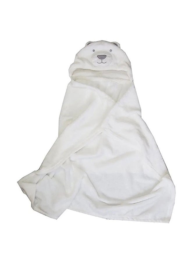 Y&D 3D Polar Bear Soft Baby Comfortable Hooded Blanket, Lightweight, and Foldable  - Image 2