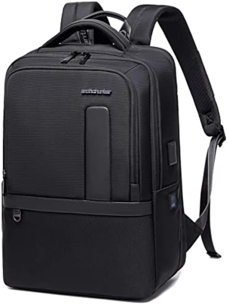 Arctic Hunter 16" Laptop Backpack with Tablet Compartment, Expandable Backpack 40L Travel Backpack Water-resistant Business School Backpack with USB Port for Men - Image 1