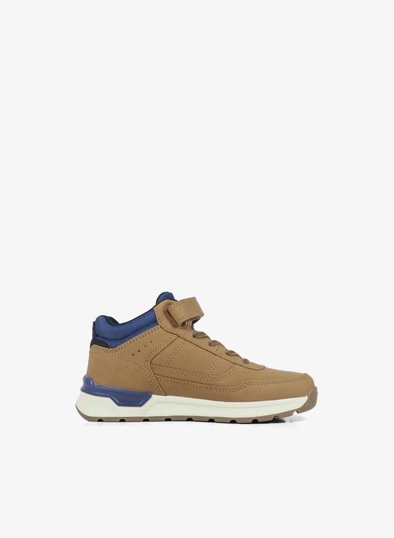جاب Boys Jack Hook & Loop High Top Sneakers