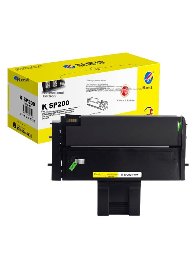 KST Kost K Sp200 Refillable Toner Cartridge Black 2600 Pages Professional Edition - Image 1