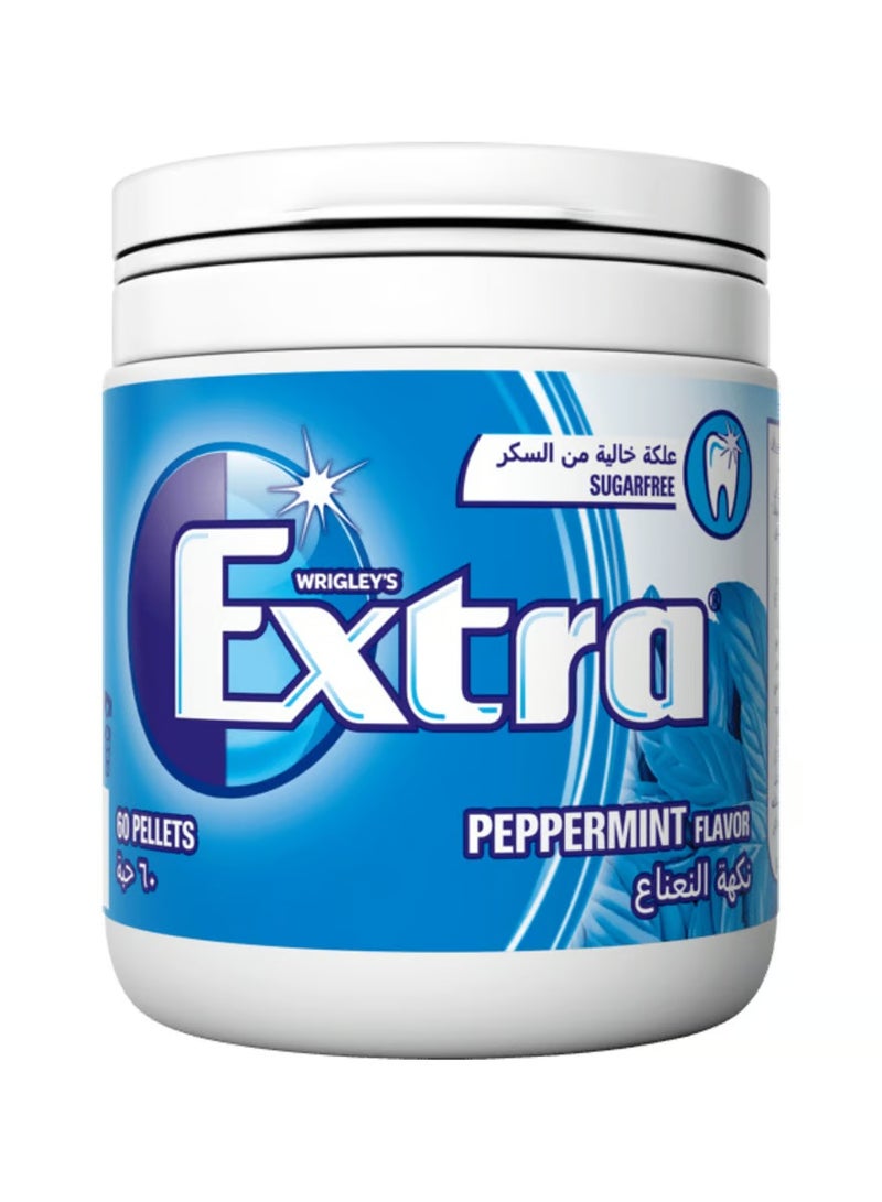إكسترا اكسترا علك بنكهة النعناع الحار خالي من السكر 60 حبة 84 جرام - Image 1