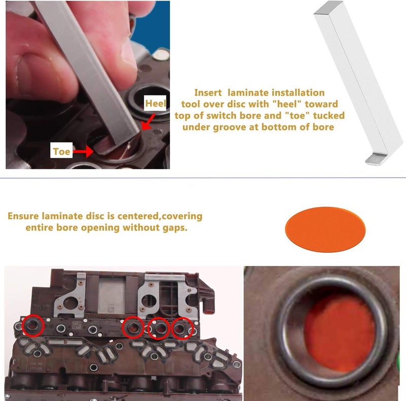 Sunluway 124740-TL30 Pressure Switch Installation Tool Kit Works with F/124740-30K, Fits for GM Transmissions 6L45 6L50 6L80 6L90 & 1st Gen 6T70 6T75 - Image 3