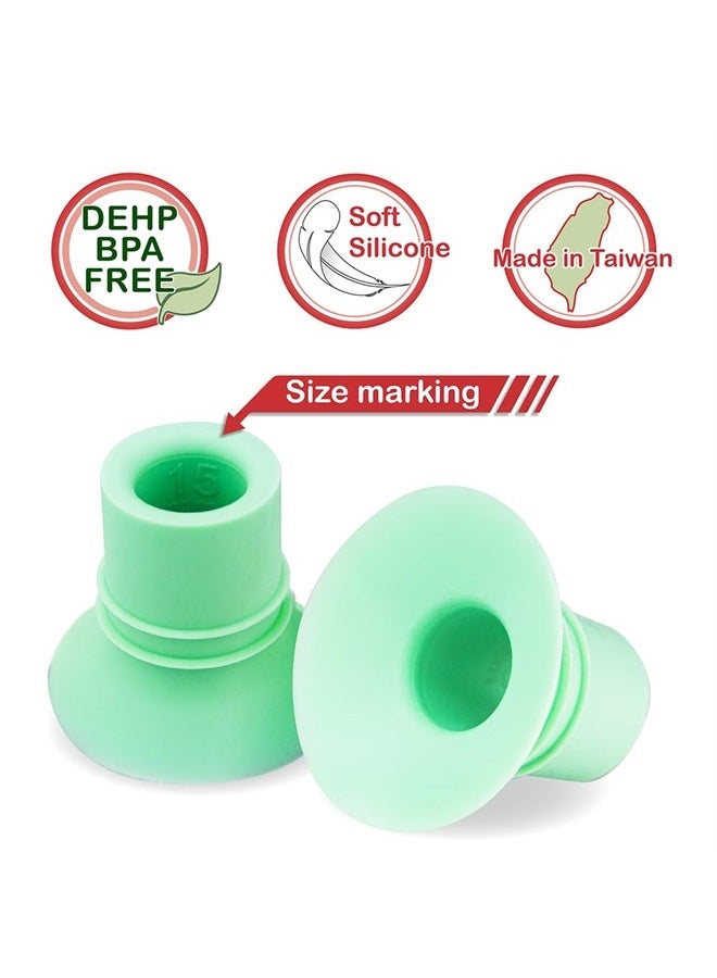 NENESUPPLY إدخال فلانج نينسوبلاي الجيل الأول 15 مم متوافق مع أجزاء مضخة إلفي فلانج مضخة إلفي سترايد فلانج ميدلا مومكوزي فلانج سبكترا ويلو تقليل 24 مم إلى 15 مم استخدام كإدخالات إلفي إدخال ميدلا - Image 5