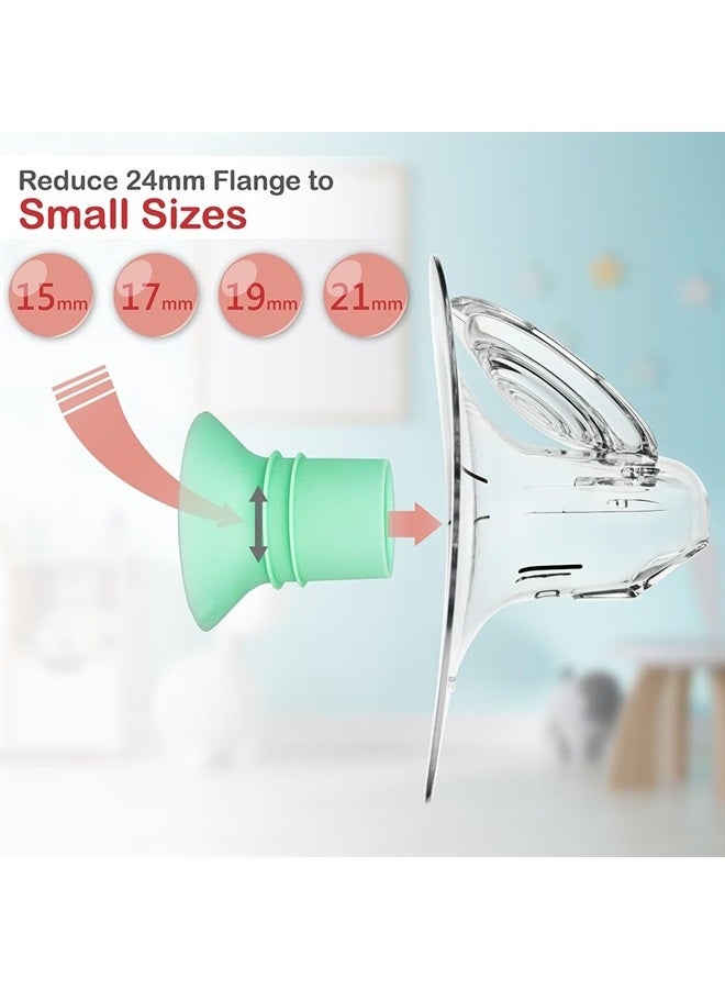 NENESUPPLY إدخال فلانج نينسوبلاي الجيل الأول 15 مم متوافق مع أجزاء مضخة إلفي فلانج مضخة إلفي سترايد فلانج ميدلا مومكوزي فلانج سبكترا ويلو تقليل 24 مم إلى 15 مم استخدام كإدخالات إلفي إدخال ميدلا - Image 2