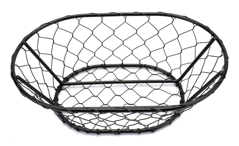 Yesland 2 Pack Rope Metal Oval Bread Basket, 9 1/2 x 6 1/2 x 2.75 Inches, Bread Proofing Basket for Professional & Home Bakers - Image 3