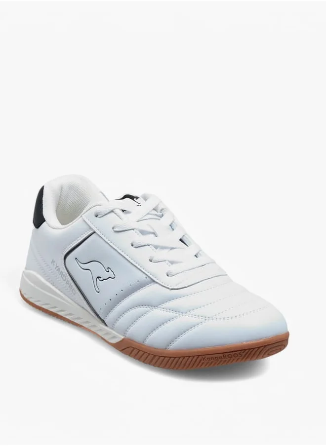 kangaROOS Women's Logo Detail Sports Shoes With Lace-Up Closure