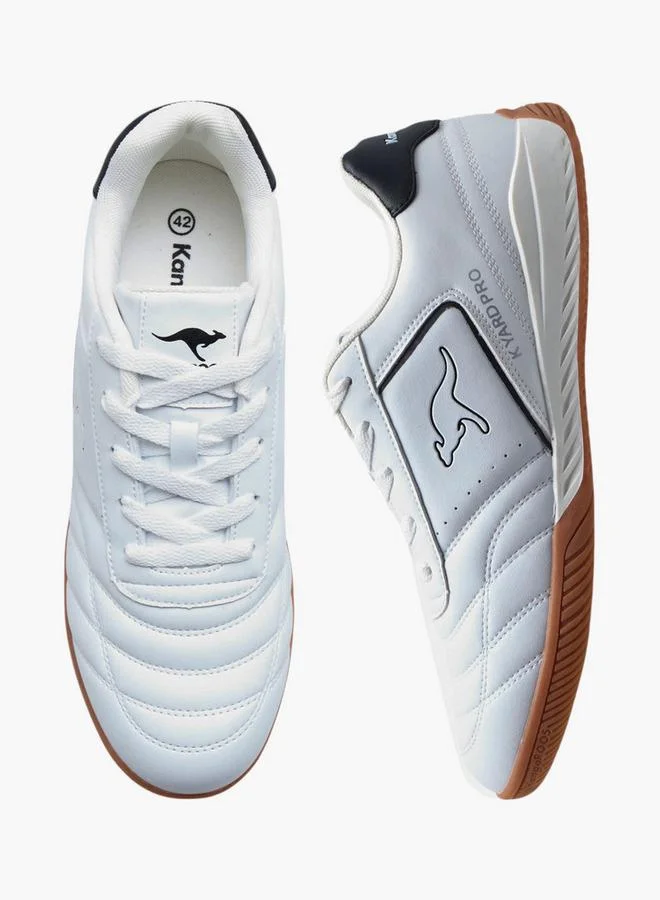 Kangaroos Women's Logo Detail Sports Shoes With Lace-Up Closure