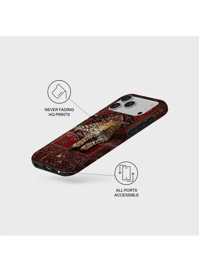Mobcos Mobcos iPhone 17 Pro Persian Rug Mobcos iPhone 17 Pro Persian Rug Premium Case Compatible with Hybrid Dual-Layer Hard Shell + Silicone Protection - Scratch-Resistant Shockproof Mobile Cover  | Best Price UAE